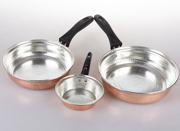 ظروف آشپزخانه مسی