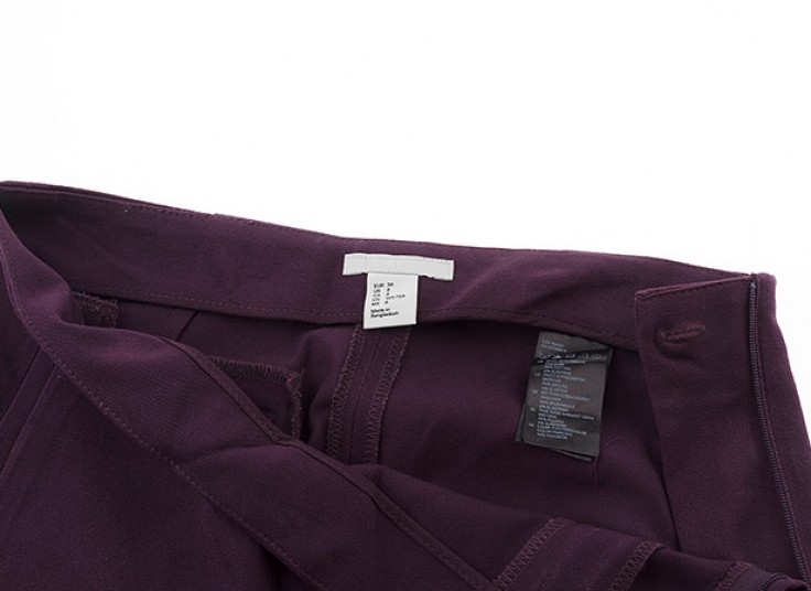 شلوار کتان طرح لگ HandM