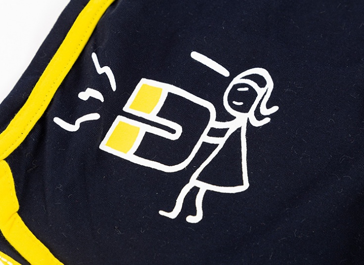 شلوارک نخی ساده