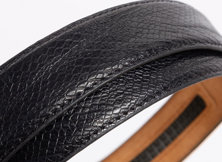 کمربند پوست ماری مردانه dunhill