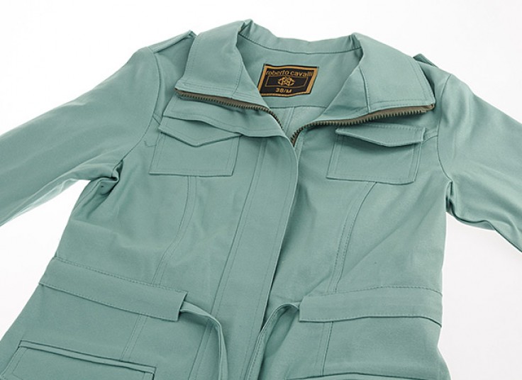 مانتو پاییزه طرح roberto cavalli