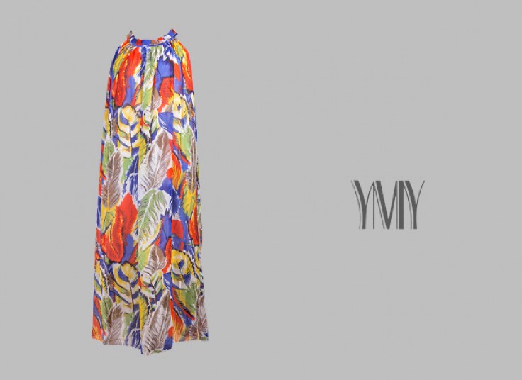 پیراهن زنانه طرح دار YMY