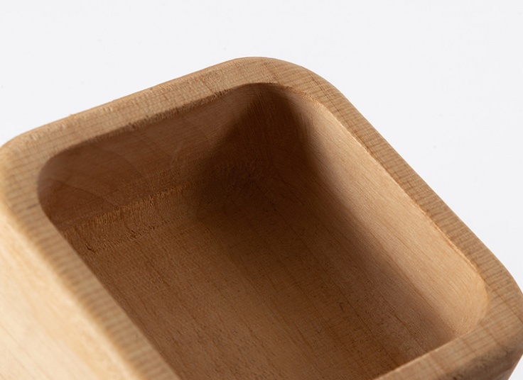 پیاله چوبی راش