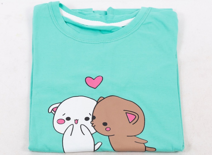 تیشرت زنانه طرح فانتزی