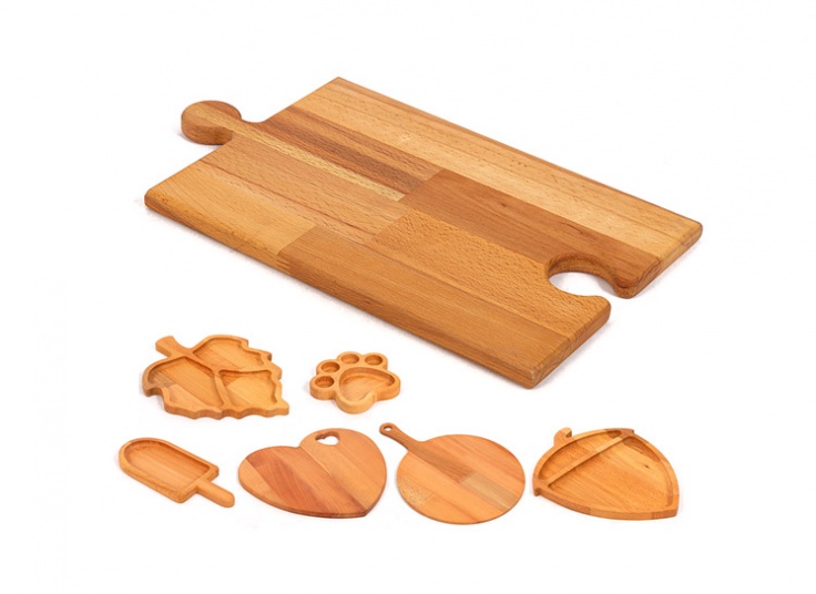 انواع ظروف سرو چوبی