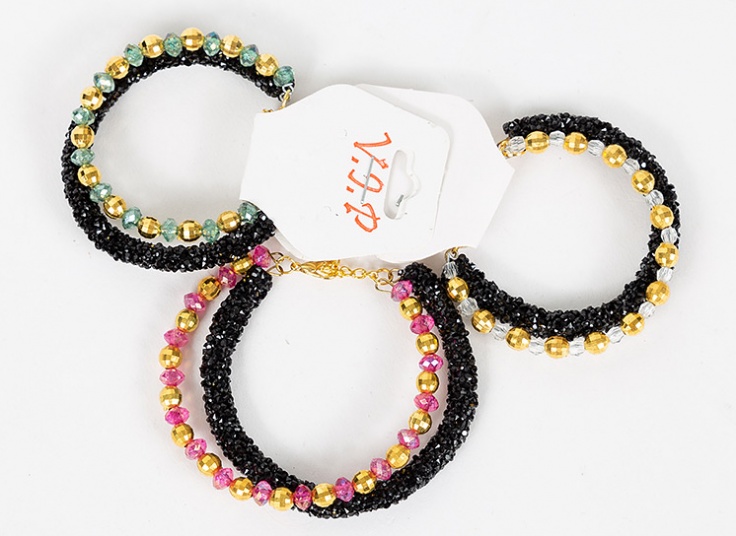 دستبند طرح کریستال