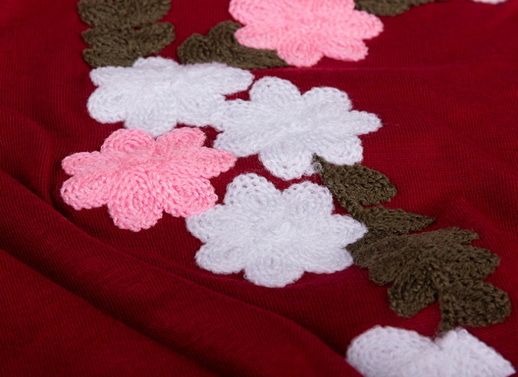 بلوز سایز بزرگ زنانه broidery