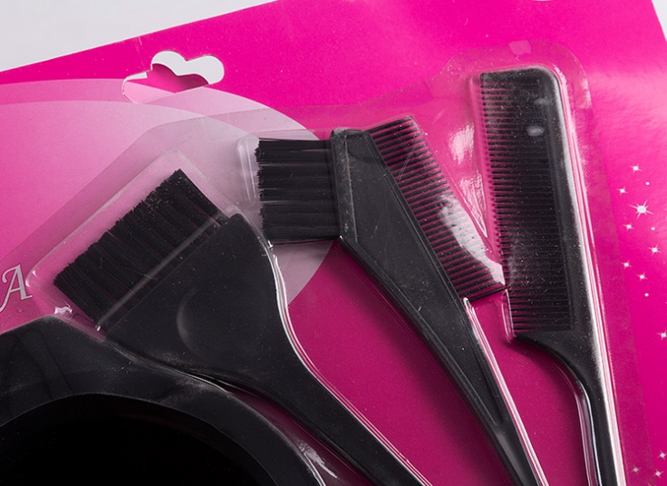 پکیج لوازم رنگ مو YSFASHUA