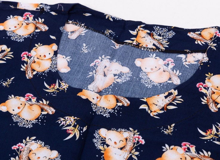 بلوز نخی زنانه سرآستین کش