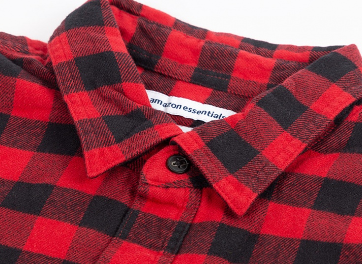 پیراهن پشمی چهار خانه