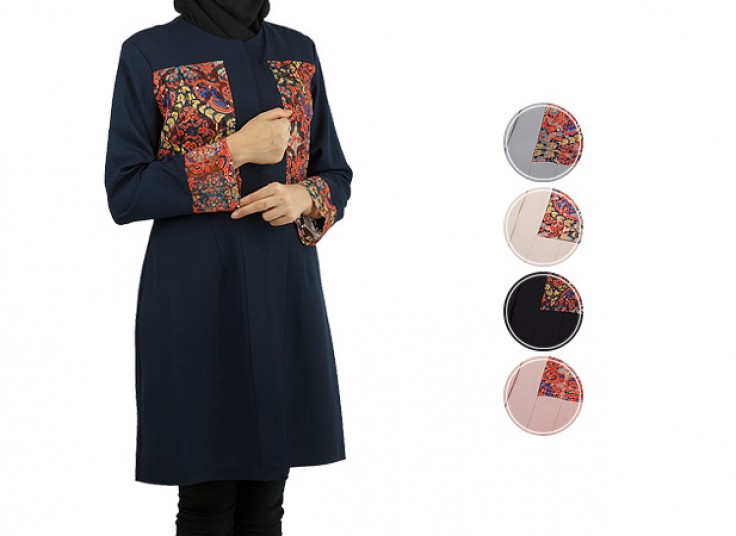 مانتو کرپ طرح سنتی