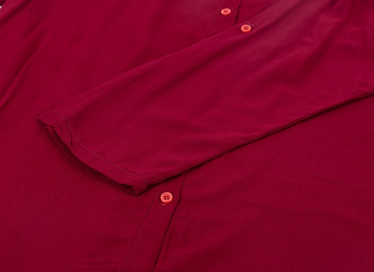 شومیز مانتویی بغل دکمه دار