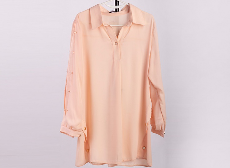 شومیز بلند کرپ حریر زنانه