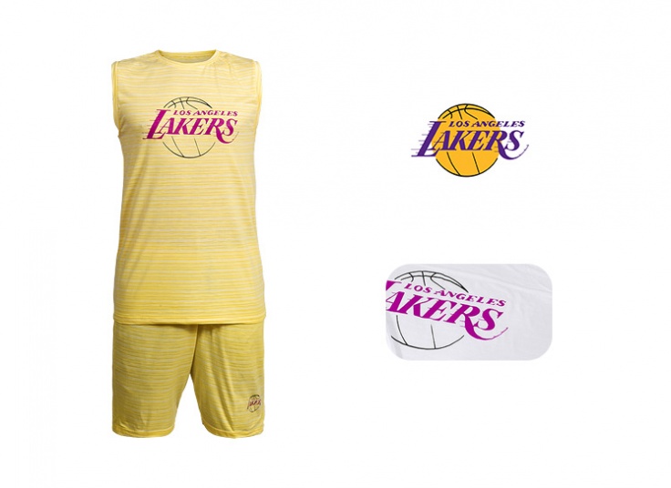 ست رکابی شلوارک Lakers