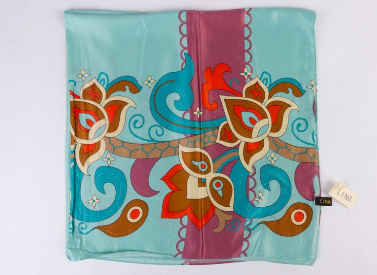 روسری ساتن Lina