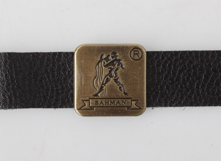 دستبند چرمی ماه تولد