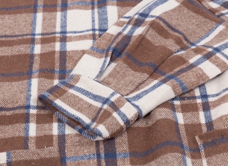 کفتان پشمی چهارخانه زنانه