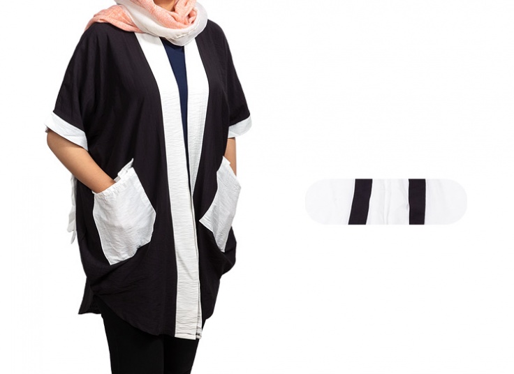 مانتو جلوباز زنانه 