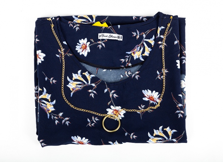 تونیک نخی گلدار