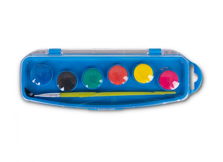 آبرنگ 6رنگ Palmo