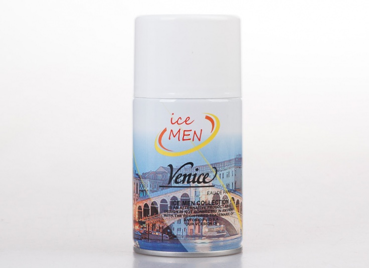 اسپری یدک دستگاه خوشبو کننده هوا ICE MAN