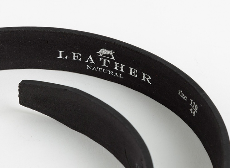 کمربند مردانه چرم طبیعی Classic