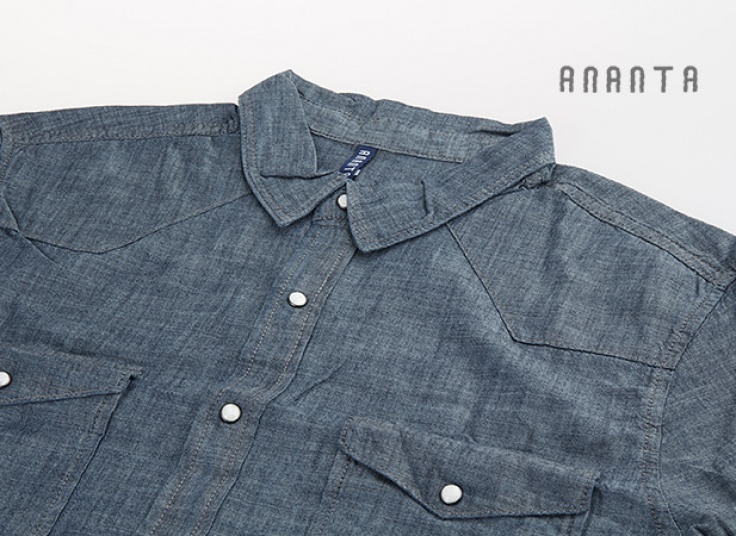 پیراهن مردانه طرح جین Ananta