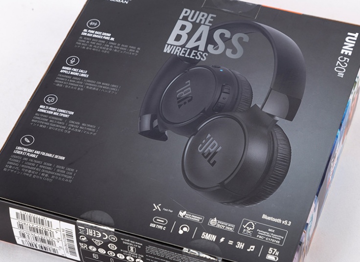 هدفون بی سیم JBL مدل TUNE 520BT