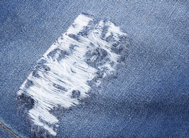 شلوارک جین مردانه زا‌پ‌دار Denim