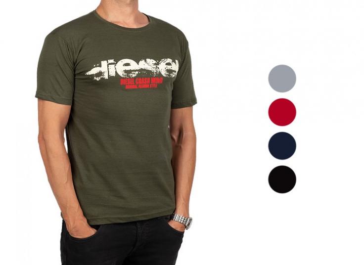 تیشرت مردانه طرح Diesel