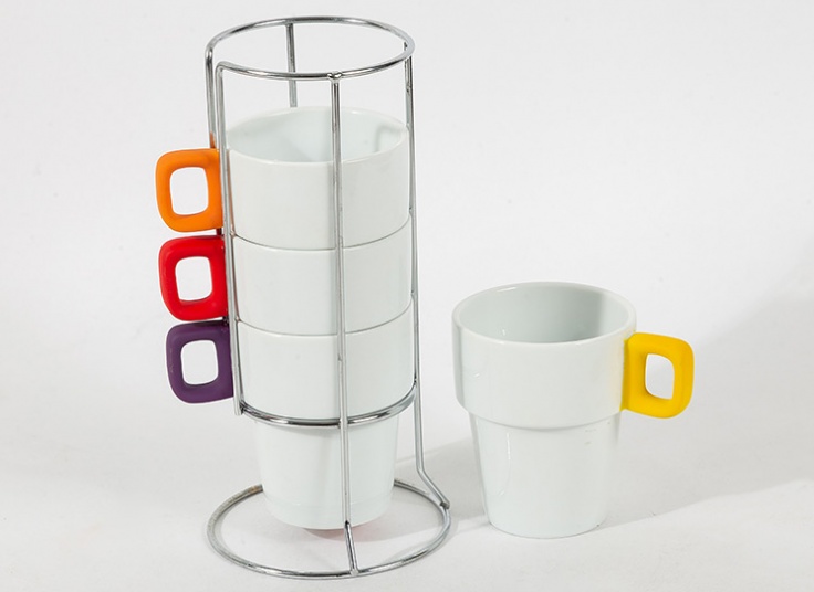 ست 4 عددی فنجان مدل استند دار Martlet