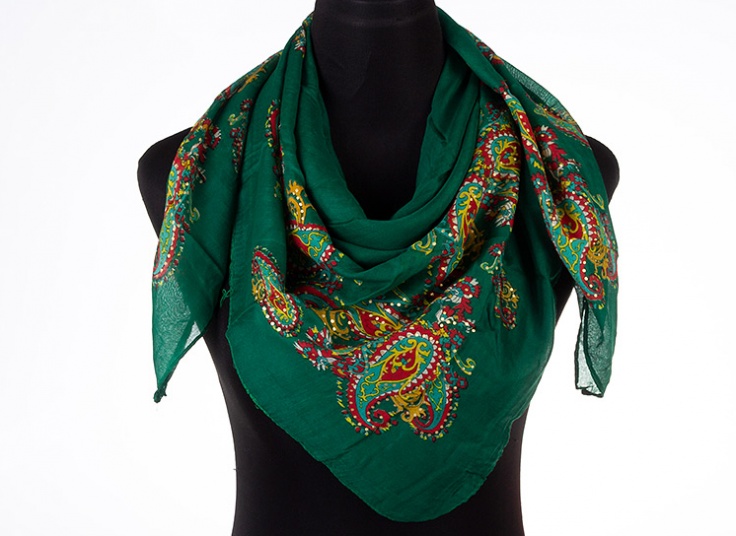 روسری نخی بته جقه Golden dot