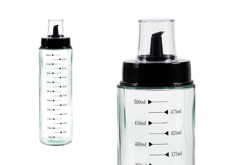 بطری روغن ریز مدرج