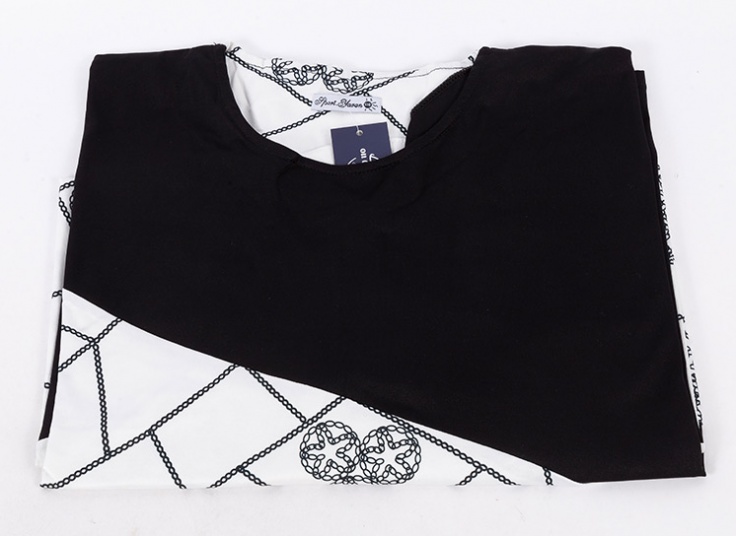 پیراهن آستین گره‌ای کد14551