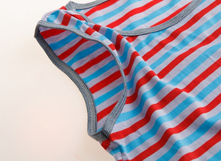 تاپ و شلوارک زنانه راه راه