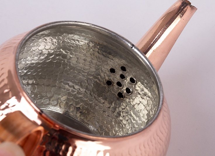 انواع ظروف مسی چکش کاری شده