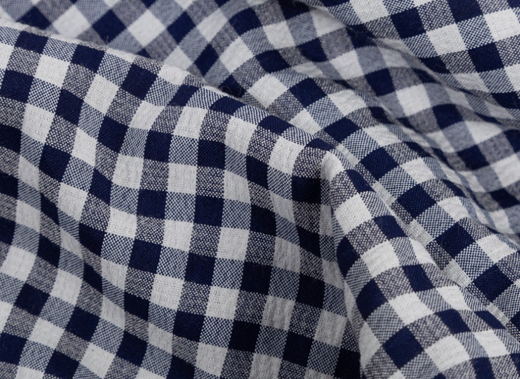 پیراهن یقه انگلیسی چهارخونه Salvatore Ferragamo