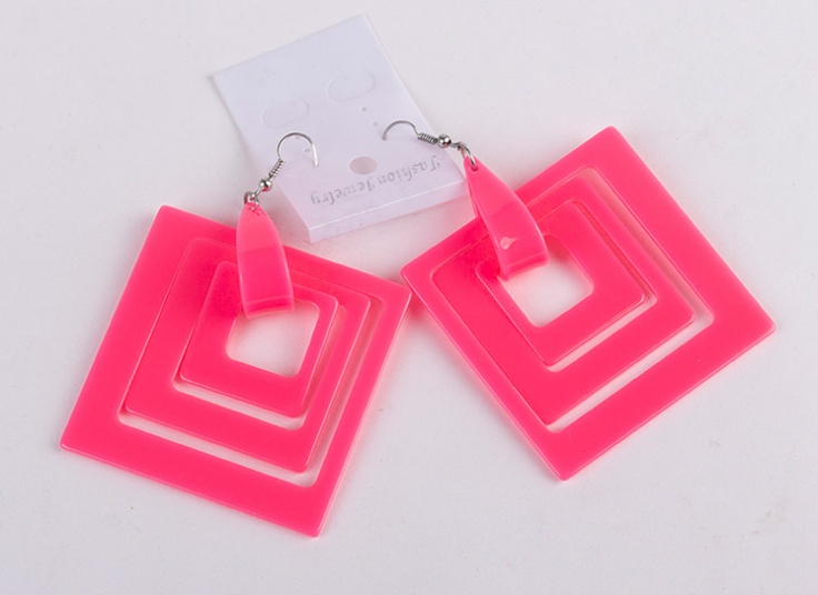 گوشواره رنگی Fashion