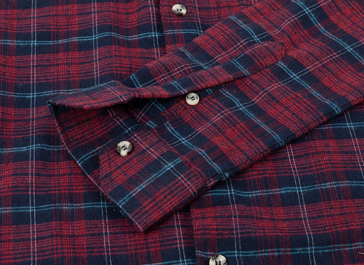 پیراهن چهارخانه پشمی Tower