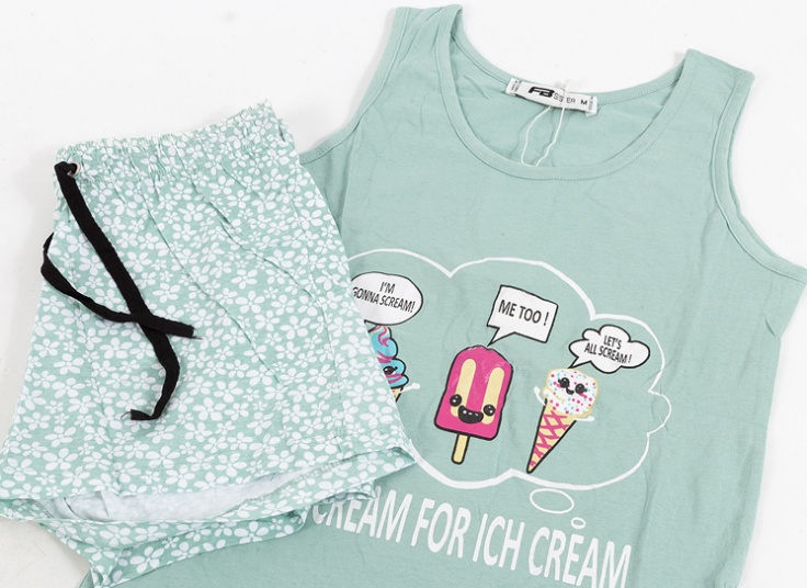 تاپ شورتک طرح بستنی FB Sister