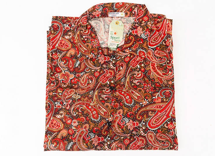 تاپ نخی آستین کلاغی