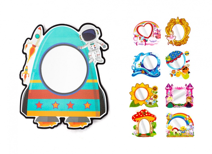 استیکر آینه اتاق کودک EVA