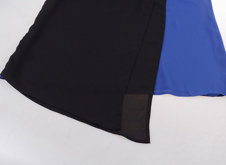 تاپ حریر کرپ زنانه Bicolor