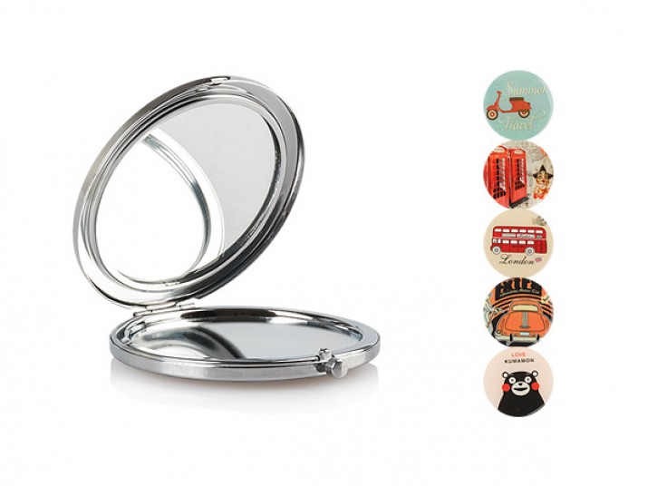 آینه جیبی زوم دار Patterned