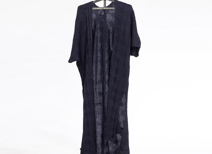 مانتو بافت زنانه جلو باز