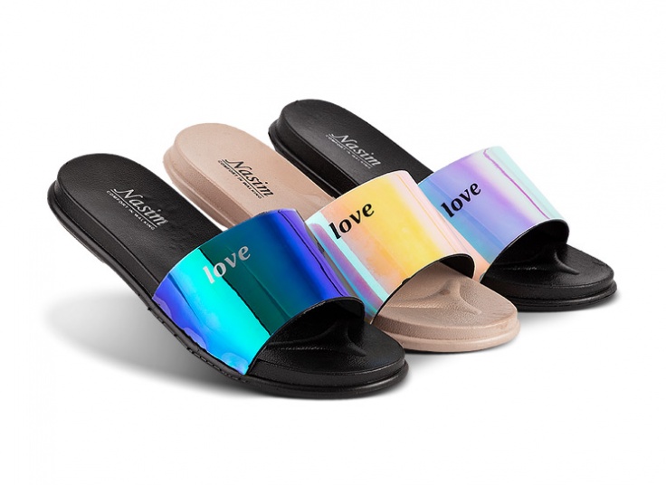 دمپایی زنانه هولوگرامی Nasim