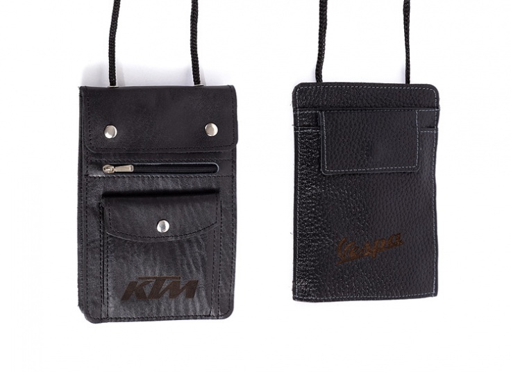 کیف گردنی پاسپورت چرم