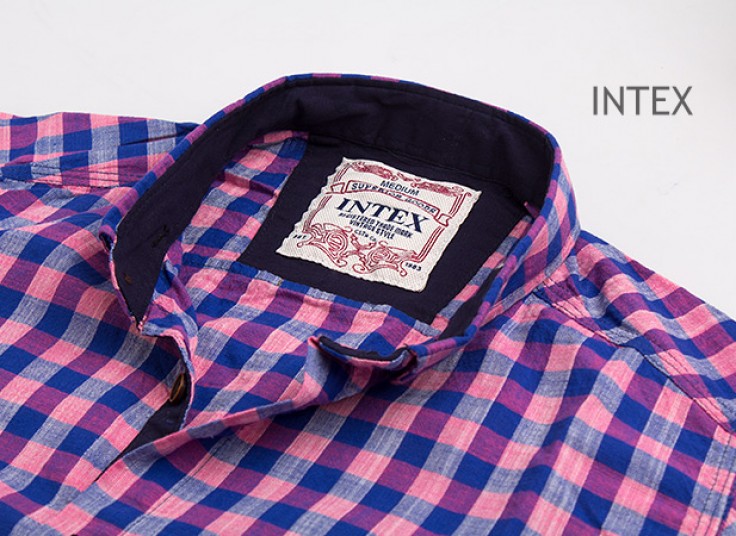 پیراهن چهارخانه INTEX مدل 158