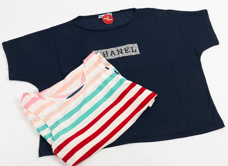 تاپ تیشرت زنانه Chanel