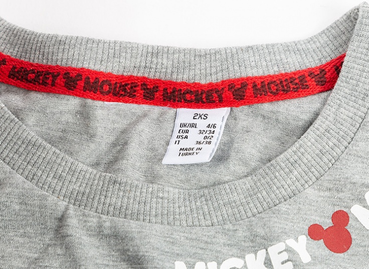 تیشرت زنانه لانگ Mickey Mouse